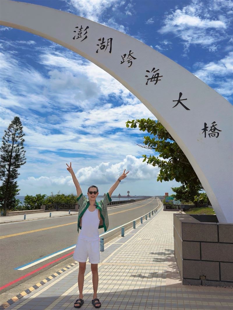 Andy老師發布新影片，到澎湖騎機車環島旅遊。（圖／翻攝自IG @andy1994x）