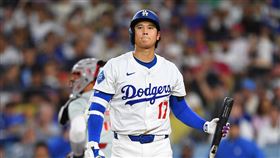 大谷翔平國聯分區賽18個打數僅敲出1支安打。（圖／美聯社／達志影像）