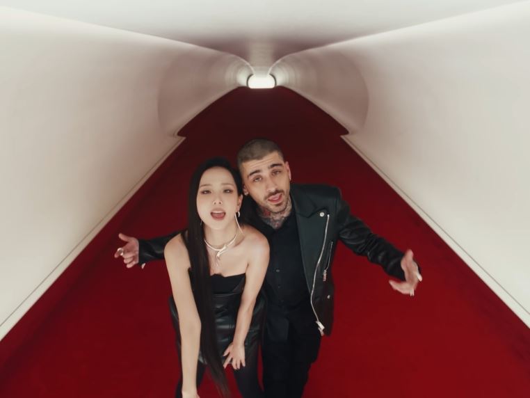 Jisoo和Zayn聯手推出新單曲。（圖／翻攝自JISOO、zayn YT）
