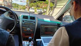 執行署宜蘭分署公務車裝設車牌辨識系統。（圖／翻攝畫面）