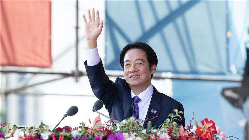 總統賴清德發表國慶演說，首度拋出建構「台灣之盾」防空系統。如今外媒踢爆，我國副部長層級人士日前密訪以色列。（圖／總統府提供）