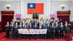 總統賴清德午宴「中華民國國慶日本國會議員祝賀團」（圖／總統府提供） 