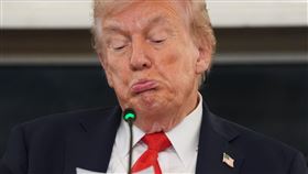 川普。（圖／美聯社／達志影像）