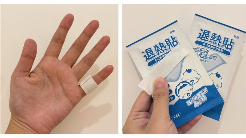 最近 Threads 上掀起一股「退熱貼助眠法」討論熱潮。(圖/記者李育道攝影)