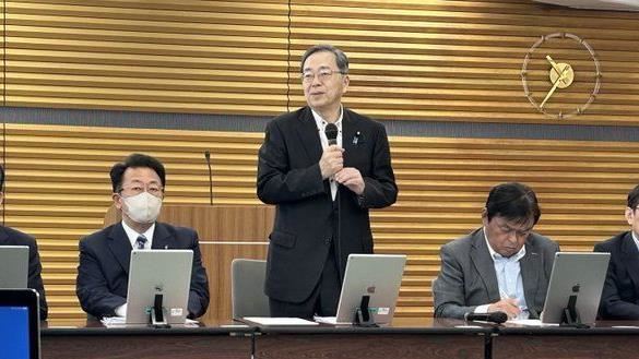 公明黨代表（黨主席）齊藤鐵夫告知自民黨無意繼續共同執政。（圖／翻攝自X平台@saitotetsuo）