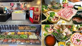 「饗點鍋」及「青操食品」攜手合作推出薑母鴨與龜鹿膳食排骨鍋底的季節限定鍋物。
