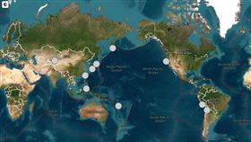 今年已有13個規模7以上強震。（圖／郭鎧紋提供）