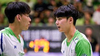 「臺體雙傑」回母校　誓言守住連莊三連勝