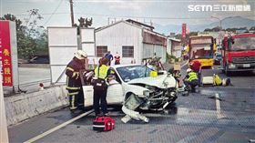 南投,國慶,連假,死亡,車禍,重機,埔里（圖／翻攝畫面）