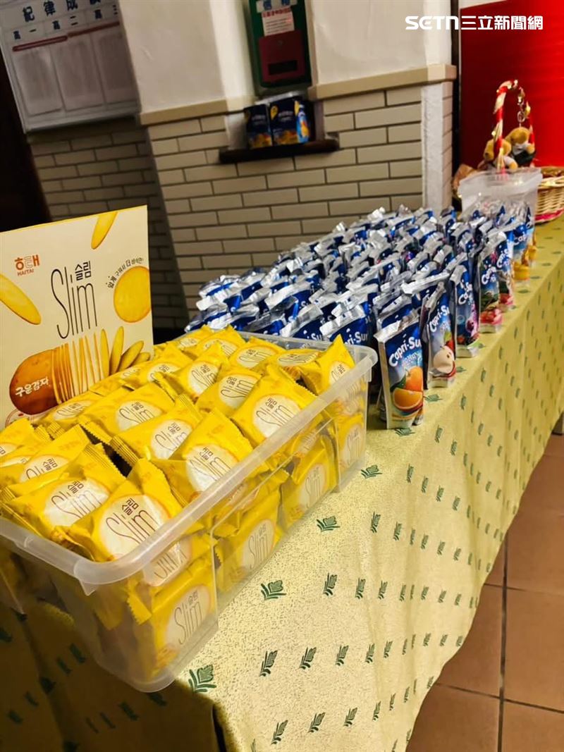 中山女高晚自習點心曝光。（圖／網友winnie7.tw授權提供，未經同意請勿轉載）