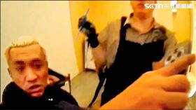 北市萬男在南港CITYLINK停車場被砍，警方循線逮捕2名潘姓男子。（圖／翻攝畫面）