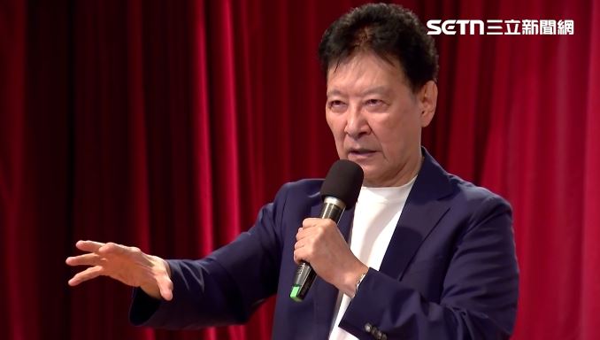 趙少康召開「正告大陸當局，不要介入國民黨主席選舉」記者會（圖／翻攝畫面）
