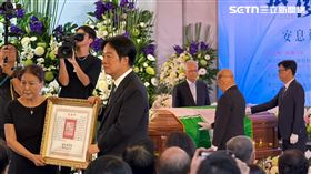 張俊雄,賴清德,陳水扁,蔡英文,陳其邁,行政院長,民進黨,高雄,總統,告別式,黨旗,褒揚令