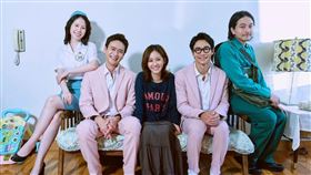 左起爆花、劉冠廷、陳意涵、黃冠智、楊銘威。（圖／文策院與四方四隅提供）