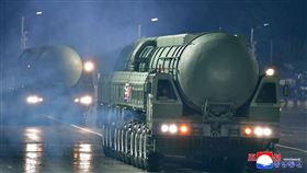 新型洲際彈道飛彈「火星-20型」。（圖／美聯社／達志影像）