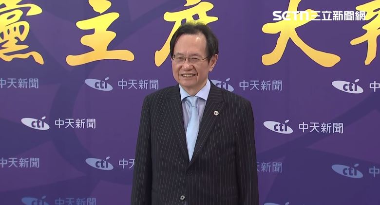 國民黨主席辯論參選人蔡志弘（圖／翻攝畫面）