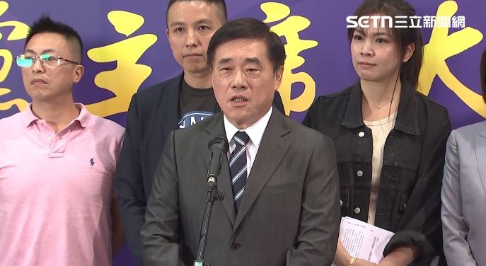 國民黨主席辯論參選人郝龍斌（圖／翻攝畫面）