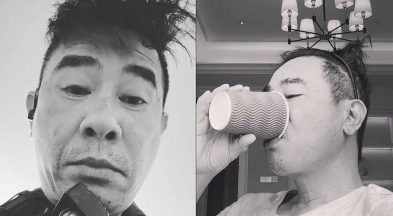 陳小春主演的新片《荒土戰境》票房慘澹。（圖／翻攝自陳小春IG）