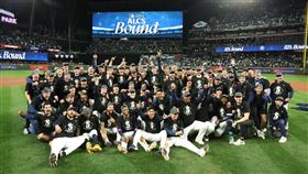 MLB水手隊睽違14年晉級美聯冠軍戰。（圖／翻攝自X平台 @MLB）