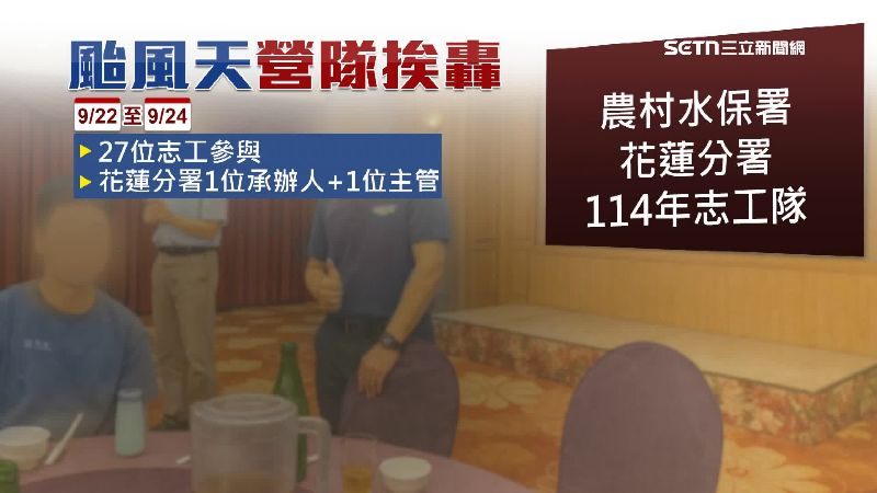 農保署颱風天辦生態營