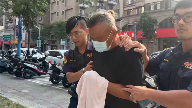李男毒駕撞死騎士，就醫時又落跑吸毒被逮。（圖／翻攝畫面）
