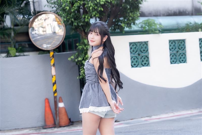 俐蓁接受《三立新聞網》專訪。（圖／記者趙于瑩攝影）