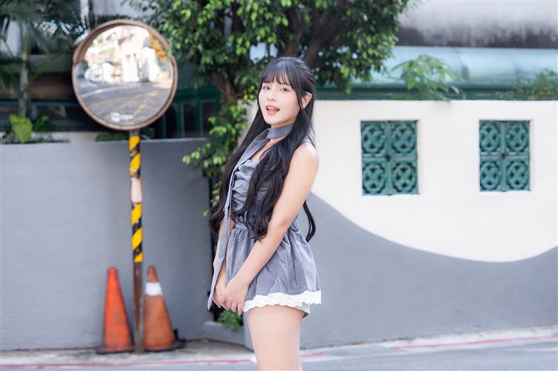 俐蓁分享救災暖心趣事。（圖／記者趙于瑩攝影）