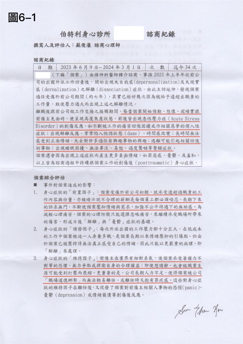 邱育南導演公佈醫療紀錄。（圖／翻攝自臉書）
