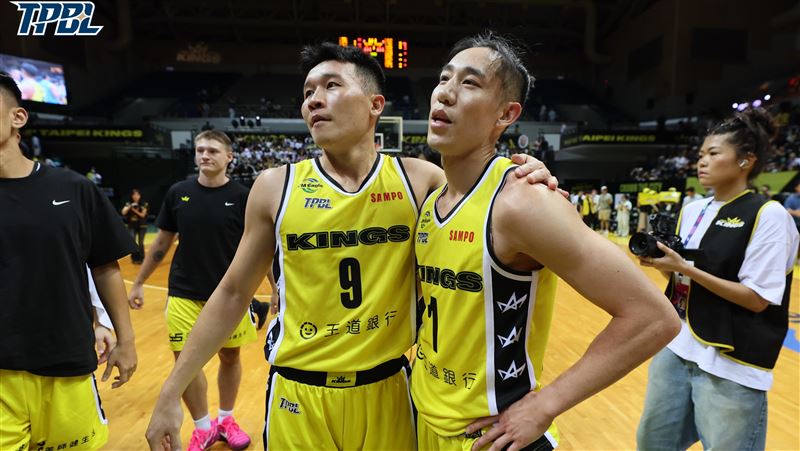 新北國王林書緯、李愷諺。（圖／TPBL提供）