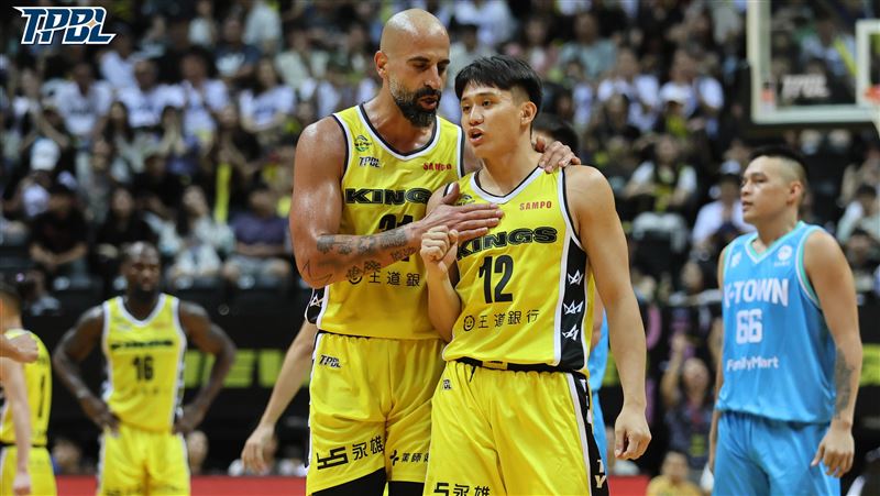 新北國王林彥廷、桑尼。（圖／TPBL提供）