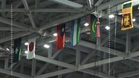 印度桌球亞錦賽驚見「台灣國旗」。（圖／翻攝自小紅書）