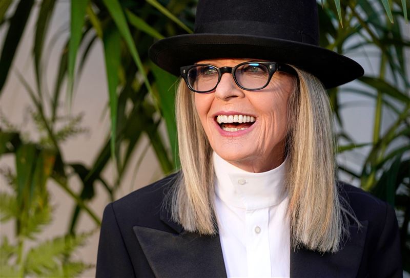 女星黛安基頓（Diane Keaton）辭世，享壽79歲。（圖／美聯社／達志影像）