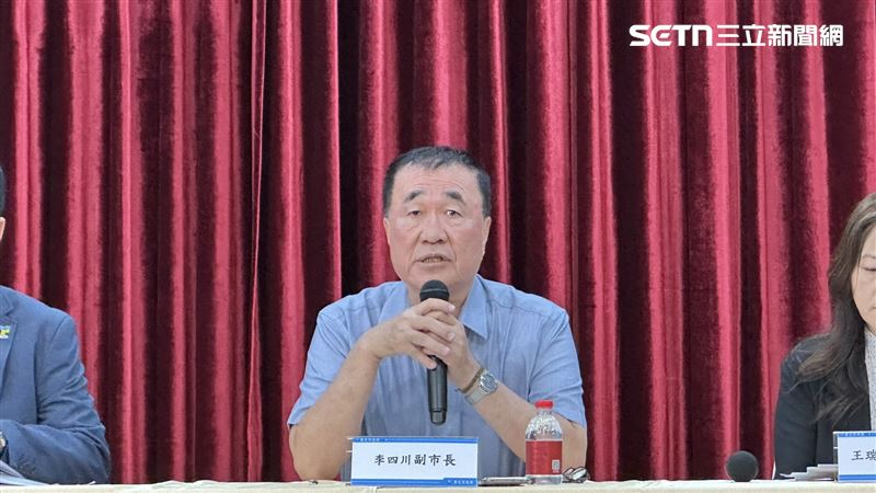 北市府說明「北士科地上權轉移案」,副市長李四川說明（圖／記者詹宜庭攝影）