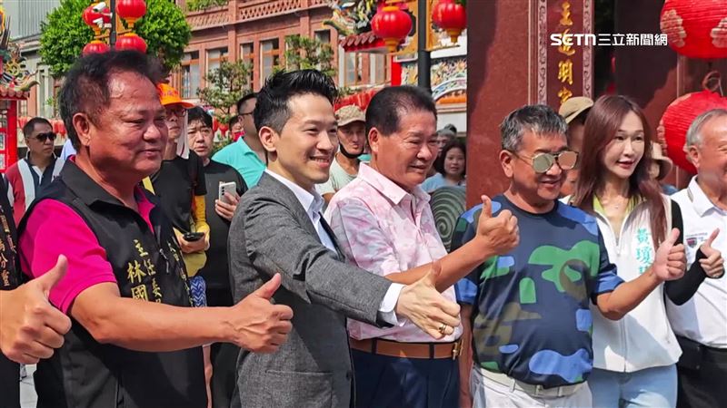何志偉前往桃園參與大甲媽到桃園的遶境活動