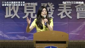 鄭麗文表示，未來擔任黨主席，首要目的將先穩住北北基桃，「不可以有任何狀況，要順利連任」。（圖／翻攝畫面）