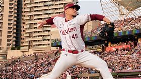 樂天桃猿洋投威能帝。（圖／樂天桃猿提供） 