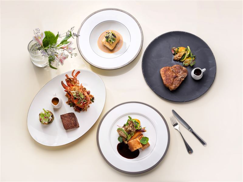 台北文華東方酒店文華Caf&eacute;「平日午間饗．吃．吧」推出全新季節主餐。（圖／飯店旅宿業者提供）