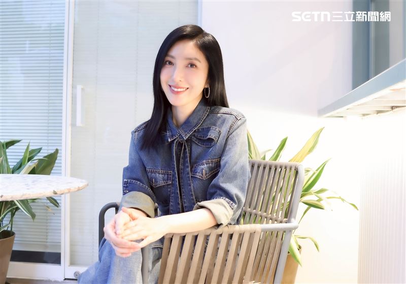 楊謹華《影后》入圍金鐘最佳女主角獎，坦言想拿獎。（圖／記者鄭孟晃攝影）