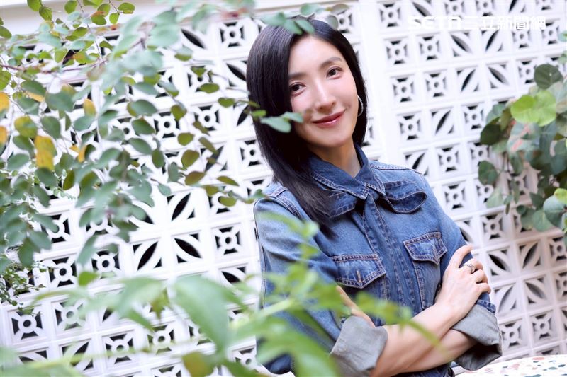 楊謹華《影后》入圍金鐘最佳女主角獎。（圖／記者鄭孟晃攝影）