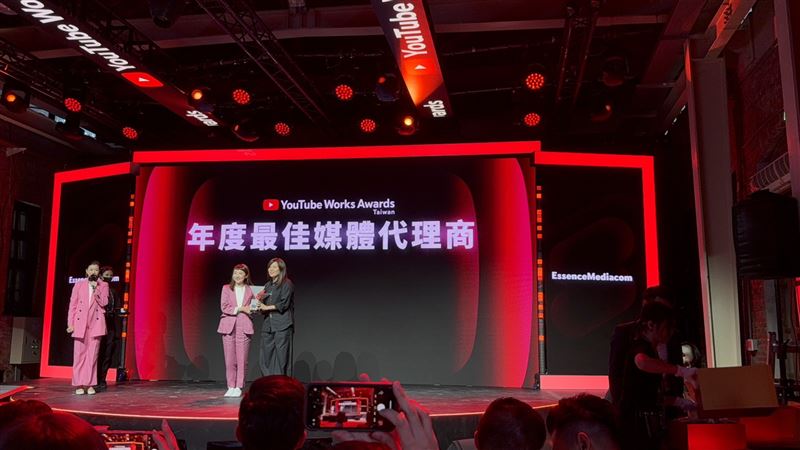 WPP Media 旗下品牌EssenceMediacom獲頒 2025 YouTube &ndash; 年度最佳媒體代理商。(圖／WPP Media提供)