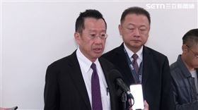 顧立雄在立法院接受媒體聯訪。（圖／翻攝畫面）