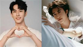 尹浩宇（右）因與于朦朧（左）長相相似，又同為天娛旗下藝人，讓不少粉絲擔心尹浩宇的安全。（圖／翻攝自尹浩宇IG、于朦朧微博）