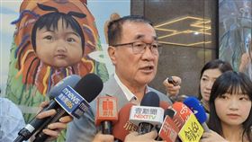 李四川接受媒體聯訪回應輝達北士科土地進度。（圖／北市府提供） 