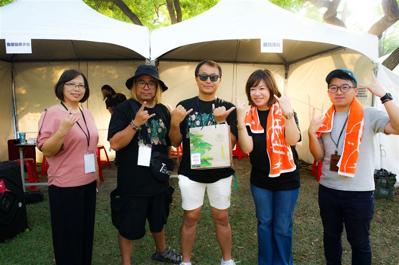 2025搖滾台中熱力落，兩日吸引超過18萬人潮，新聞局長：秋日最強音浪在台中！　（圖／臺中市政府提供）