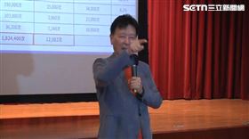 趙少康召開記者會曝光中國介選相關數據。（圖／翻攝畫面）