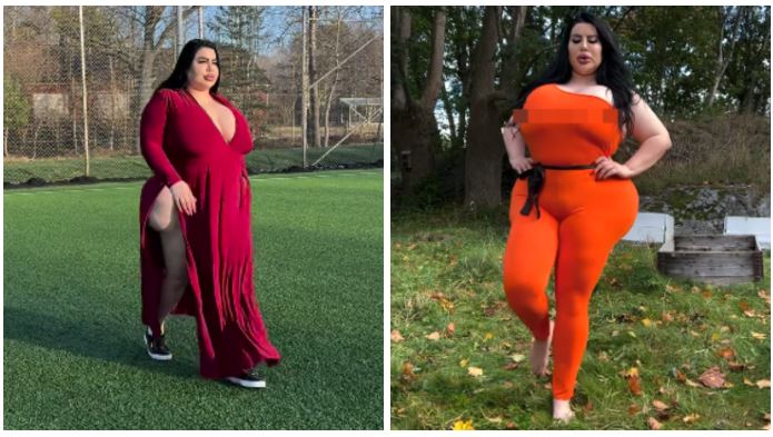 模特兒擁「世上最大臀部」搭機要買2張票