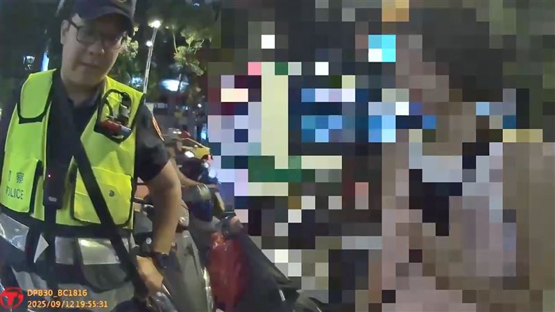 林女向警方求助。（圖／翻攝畫面）