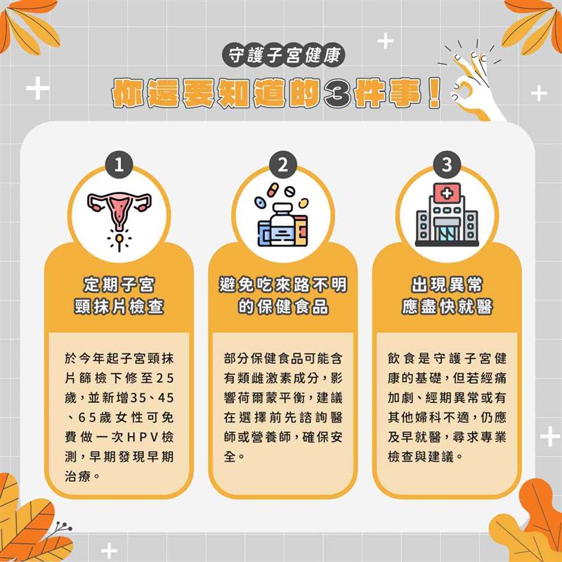 守護子宮健康，你還要知道的三件事！（圖／醫健新聞網供）