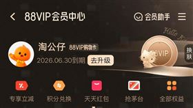 淘寶將於10月中旬在台灣市場正式推出「88VIP」會員服務。（圖／品牌業者提供）