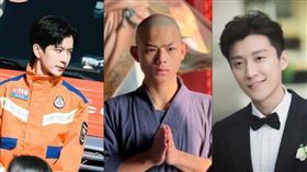 于朦朧（左）喬任梁（右）及武僧秋風（中），三人死因均被外界認為離奇。（圖／翻攝自于朦朧、喬任梁、秋風微博）